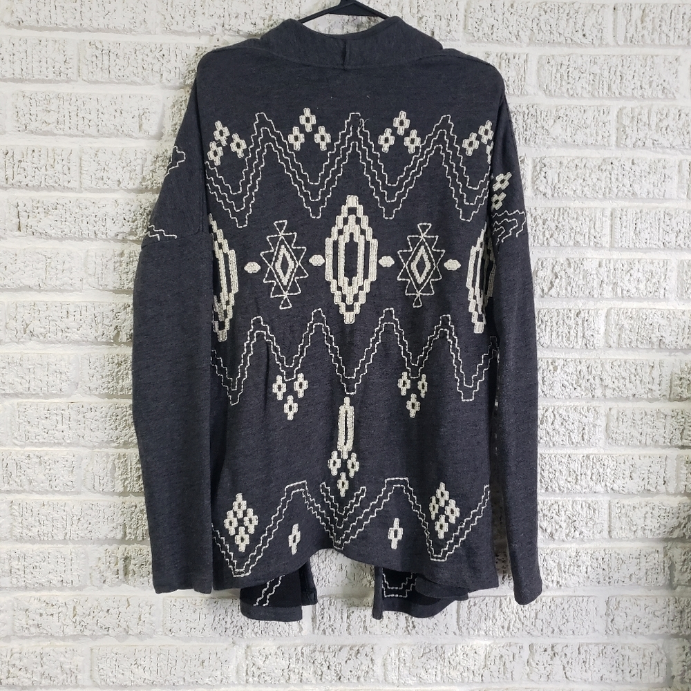 Lucky Brand | Lotus Bliss Embroidered Cardigan - Picture 6 of 6